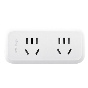 公牛厨房插座转换器竖向版万能转换带开关无线一转三插排插板扩展