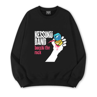 GREEN DAY孤独摇滚联名动漫新款圆领卫衣学生青少年衣服薄款加绒