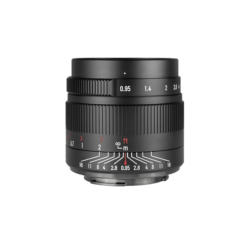 七工匠35mm F0.95夜神大光圈鏡頭手動(dòng)適用富士M43佳能R尼康Z索尼E