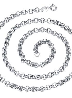 bebekitty纯银加粗女士毛衣链