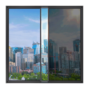 防晒隔热膜家用阳台遮光遮阳贴膜线窗户玻璃保护膜防窥隐私贴纸