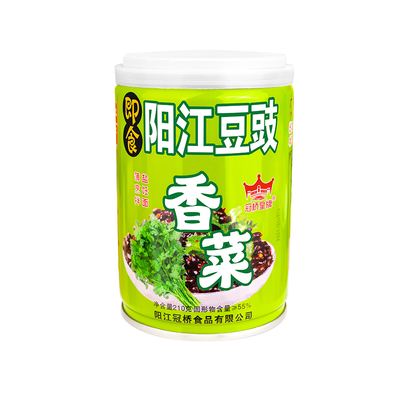 阳江豆豉香菜香葱豆豉酱开味咸菜