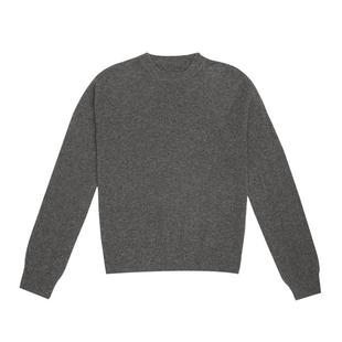 鹿王100%山羊绒衫女圆领针织衫毛衣内搭保暖百搭25年秋冬新款