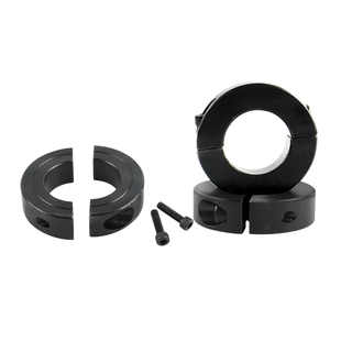 钢分离型固定环光轴定位环夹紧锁紧环限位轴承套开口限位45碳素钢