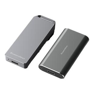 蓝硕2230 2242 M.2移动固态硬盘盒nvme协议ssd外置Type-C金属盒子