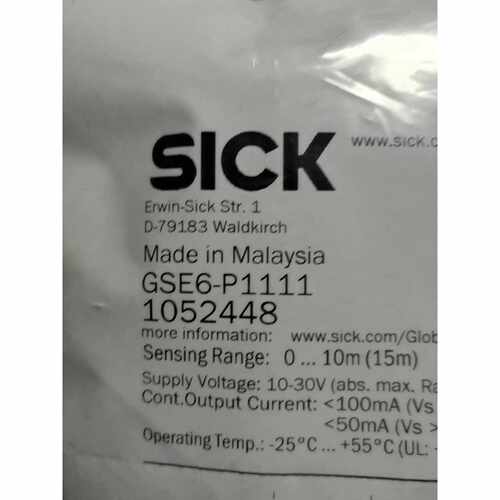 询价GSE6P1111  SICK