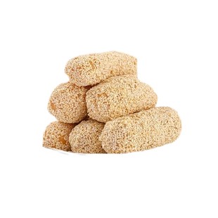 安徽阜阳特产传统老式果子大金果 袋装 90后纯手工怀旧白芝麻糕点