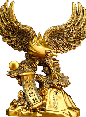 老鹰摆件办公室装饰开业乔迁礼品