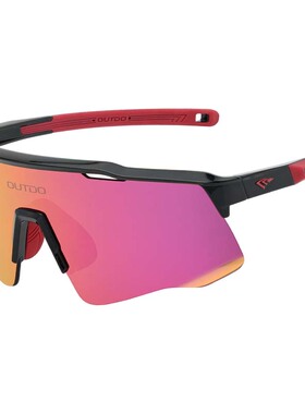 高特青少年运动眼镜儿童骑行眼镜防脱落墨镜专业跑步登山护目镜