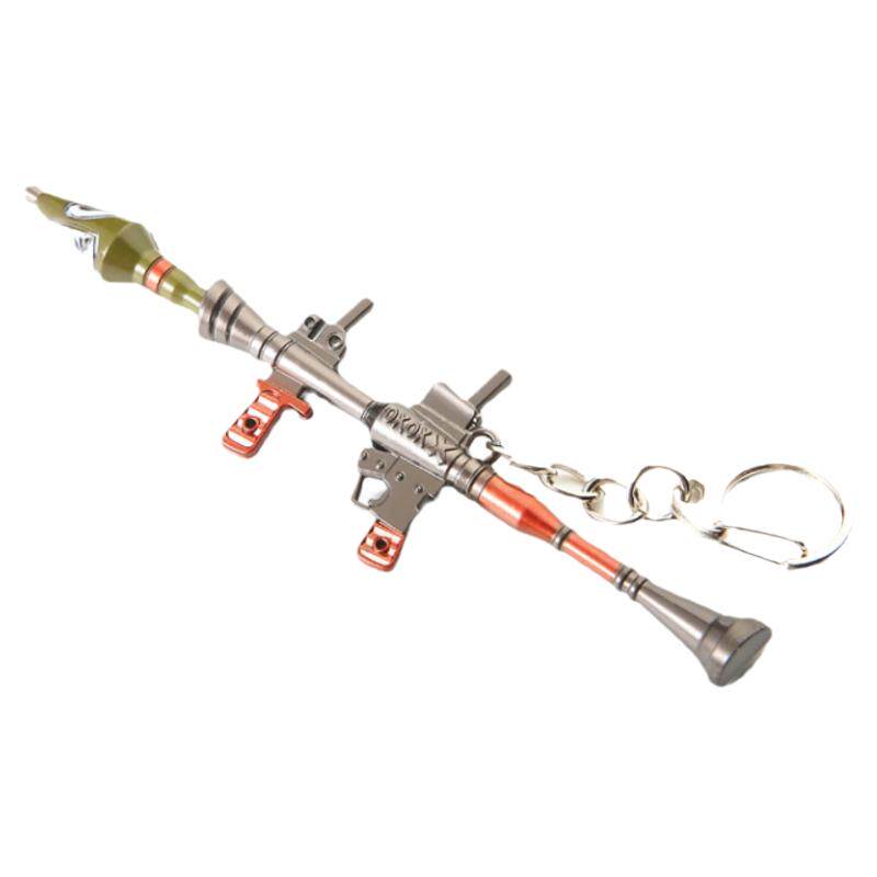 堡垒之夜FORTNITE周边模型经典镐头M4狙击步枪兵器钥匙扣合金武器