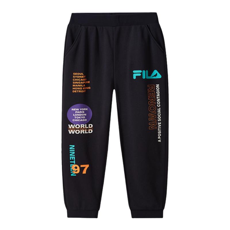 FILA斐乐男童抗菌长裤潮