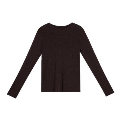 TOFOD 白金羊毛 14.8um精纺羊毛天花板高弹针织打底长袖T恤