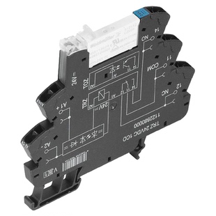 TRZ 24VDC 1CO 魏德米勒微型 超薄继电器 薄片式继电器1122880000