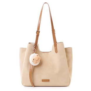 稻草人包包女2026新款时尚百搭休闲通勤大容量托特包单肩斜挎女包