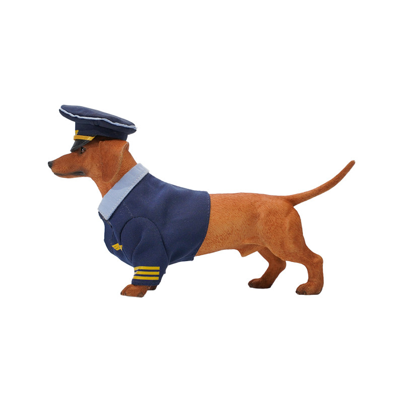 【JXK官方店】腊肠猎犬手办模型