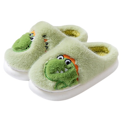 zhubaba2025新款恐龙棉拖鞋
