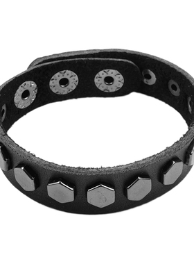 金属铆钉杀马特风细窄装饰品手环