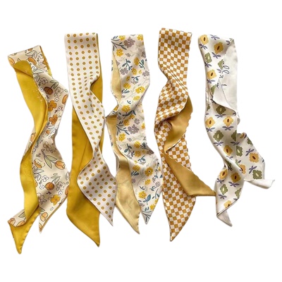 发带格子带挂钩随性手腕带绑包包