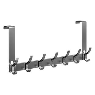 门后挂钩门背式免打孔挂衣架置物衣服收纳架入户门上挂架壁挂衣钩