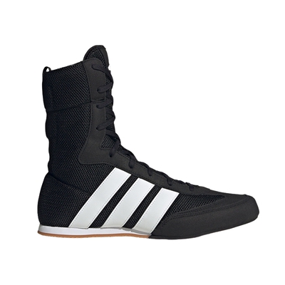 adidas阿迪达斯JENNIE同款拳击高帮运动鞋BOX HOG薄底鞋 JQ8538