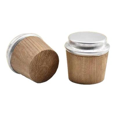 热水瓶原木木质塞子无油漆不掉渣