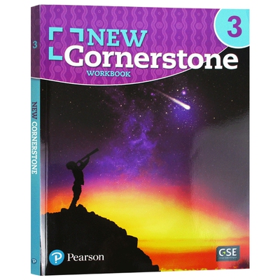 美国ESL综合小学教材 第3级 练习册 英文原版 New Cornerstone Grade 3 Workbook 英文版进口原版英语书籍