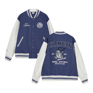 丁禹兮同款Champion冠军棒球服外套男2026春季新款休闲风夹克复古