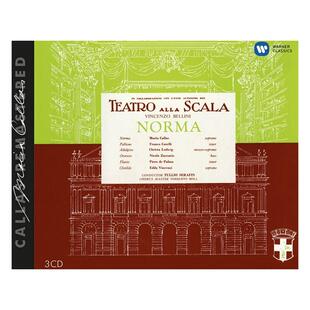 【原装进口】贝利尼:诺尔玛 女高音卡拉斯 歌剧 3CD唱片 46340842