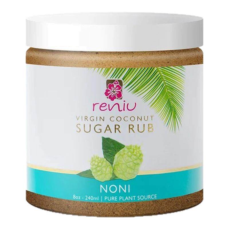 新货/reniu斐济身体磨砂糖砂膏诺丽果去角质保湿sugar rub240ml