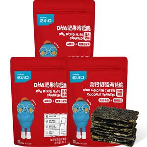 英氏忆小口夹心海苔脆儿童零食