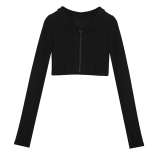 青青之舞 | 拉链外搭 舞蹈外套开衫披肩秋冬款保暖修身显瘦外搭