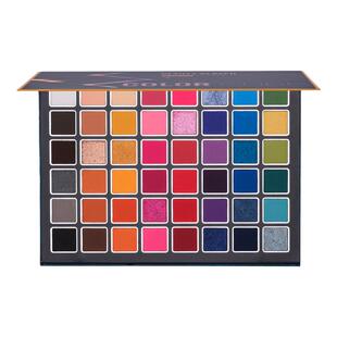 正品beauty glazed48色眼影盘舞台妆cos玩妆彩色眼影欧美学生平价