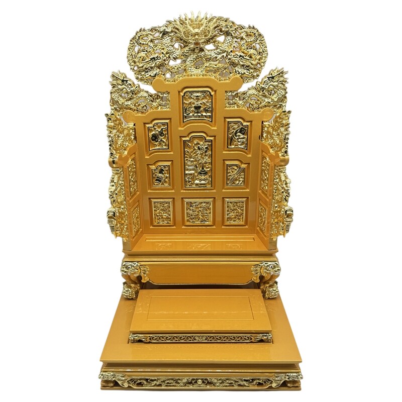 九龙椅脱椅屏风宝座脱身神像座椅