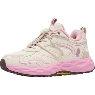 暇步士童鞋女童运动鞋冬季加绒中大童软底防滑保暖儿童棉鞋休闲鞋