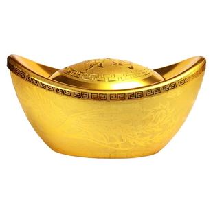 元旦新年场景布置仿真金元宝道具春节装饰招财进宝桌面摆件