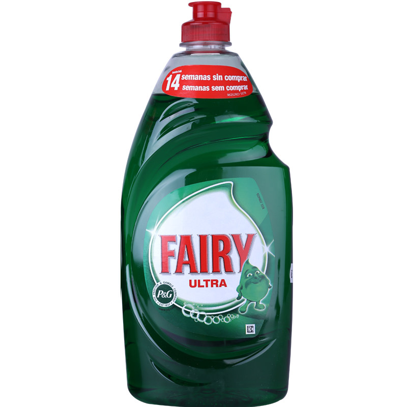 进口Fairy食品级2X倍超浓缩洗洁精果蔬餐具果蔬洗涤剂 经典款