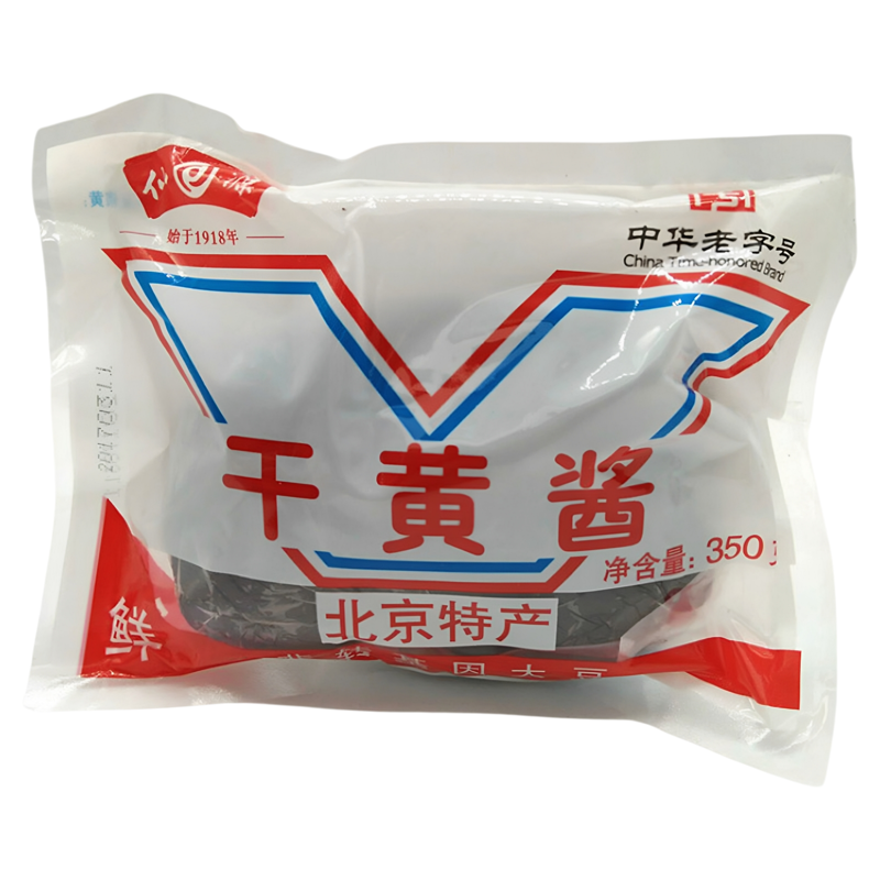 仙源干黄酱350g*5袋包邮