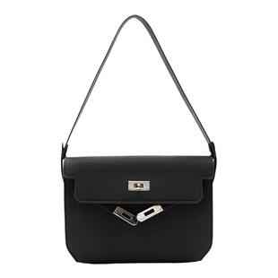 真皮复古小方包女高级感百搭腋下包通勤邮差包大容量单肩斜挎包女