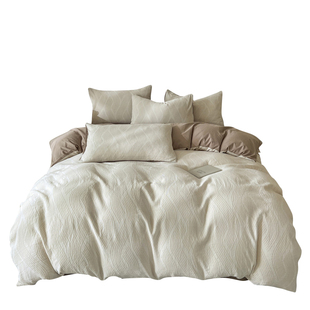 双层纱纯棉四件套100全棉四季通用床单被套床笠a类母婴级裸睡床品