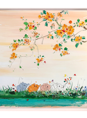 画家志明原创手绘油画