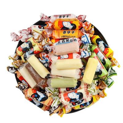 大白兔奶糖混合12口味散装批发