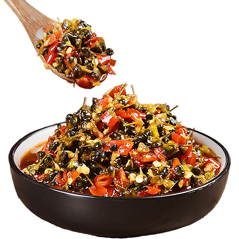 酱丰圆韭菜花酱云南特产蘸料火锅米线腌韭菜花籽辣椒酱咸菜下饭菜