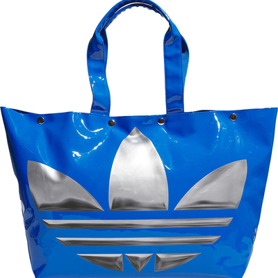 阿迪达斯女士时尚亮泽感运动挎包