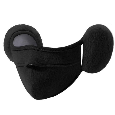 【一体护耳】口罩耳罩保暖二合一
