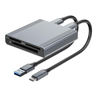 CFexpress多功能Type A卡读卡器Type B存储卡CFE适用尼康佳能索尼SONY富士单反相机SD卡CF内存卡CFA高速CFB卡