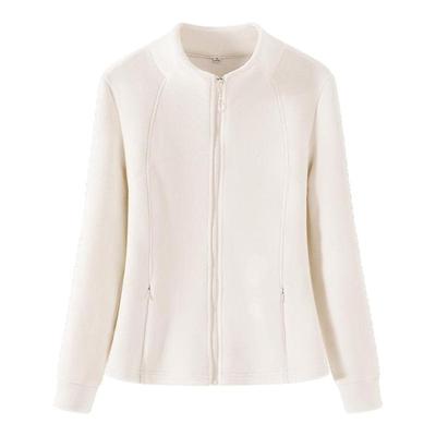 NOW真维斯摇粒绒外套女2025新款秋冬冲锋衣内胆双面绒修身上衣女