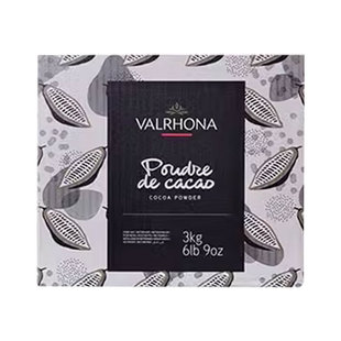 法芙娜防潮可可粉3kg整箱 法国进口淋面巧克力粉提拉米苏制作原料