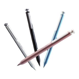 点石硬核时空舱中性笔是时空仓太空舱替换笔芯套装按动静音速干双珠水性黑笔电石之制成笔摁动按压0156限定版