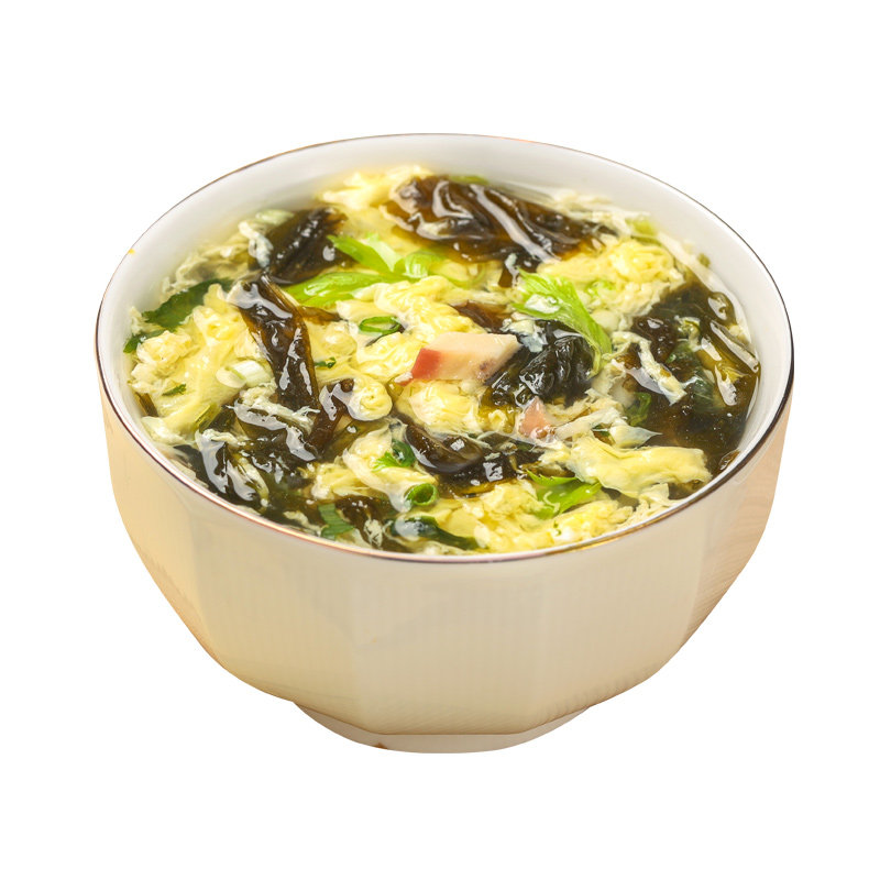 新美香速食汤菠菜蛋花汤冲泡即食方便食品餐饮商用整箱紫菜鸡蛋汤