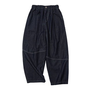 咕噜日记童装儿童休闲牛仔裤2026春装男女童百搭裤子中童轻量长裤